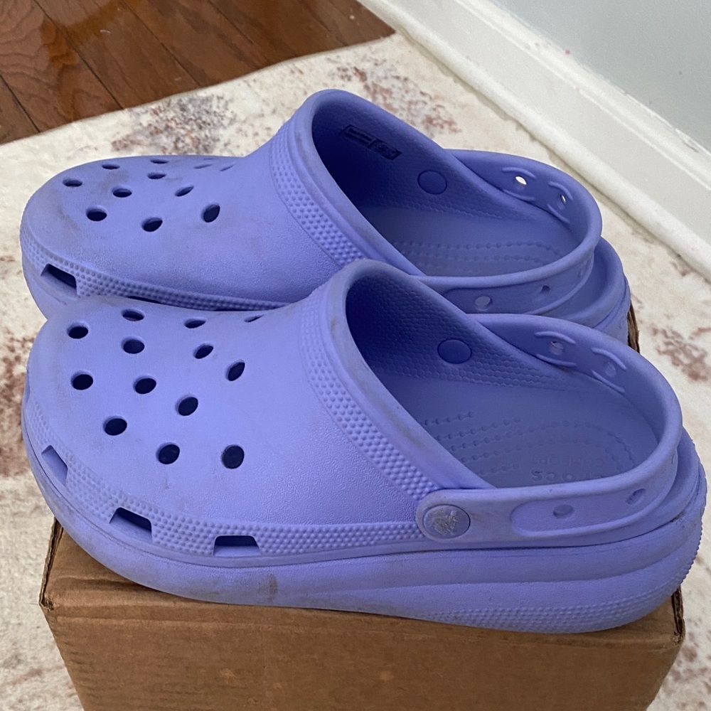 CROCS Kids Lavender Clogs